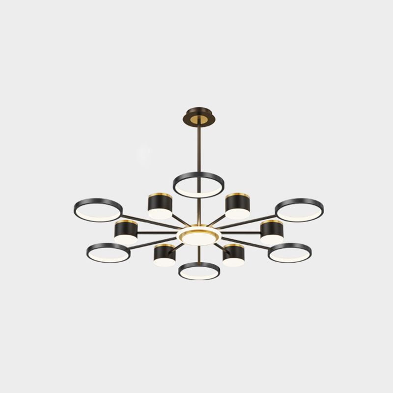 Luz de lujo moderno de estilo led de led de estilo LED Luz para sala de estar