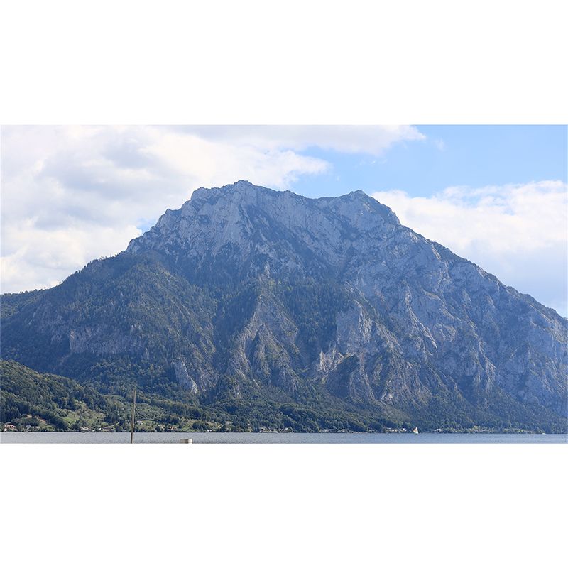 Steep Mountain Full Size Waterproofing Contemporary Wall Covering for Office