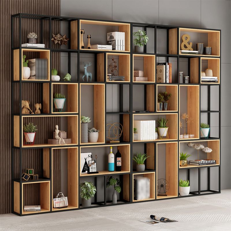 9.84 "W Bookshelf Industrial Style Open Back -Bücherregal für Zuhause und Büro