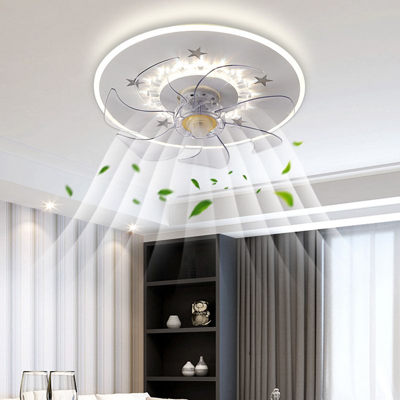 Modern Style Ceiling Fan Lighting Metal Multi Light Ceiling Fan Lighting for Bedroom