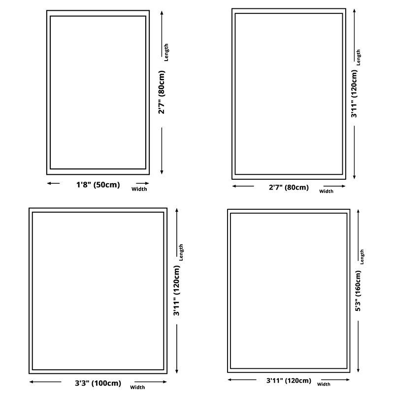 Grey Tone Home Decoration Carpet Bionic Plant Printed Area Rug Polyester with Non-Slip Backing Rug