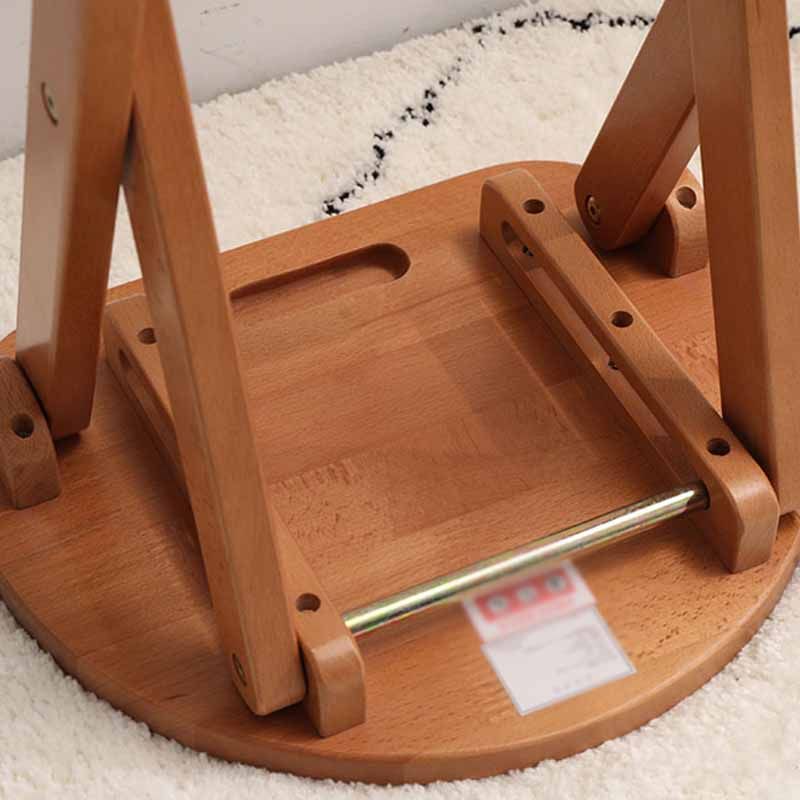 In legno a bracciole senza braccioli in legno a braccioli da 25 pollici sgabelli pieghevoli, 1 pezzo