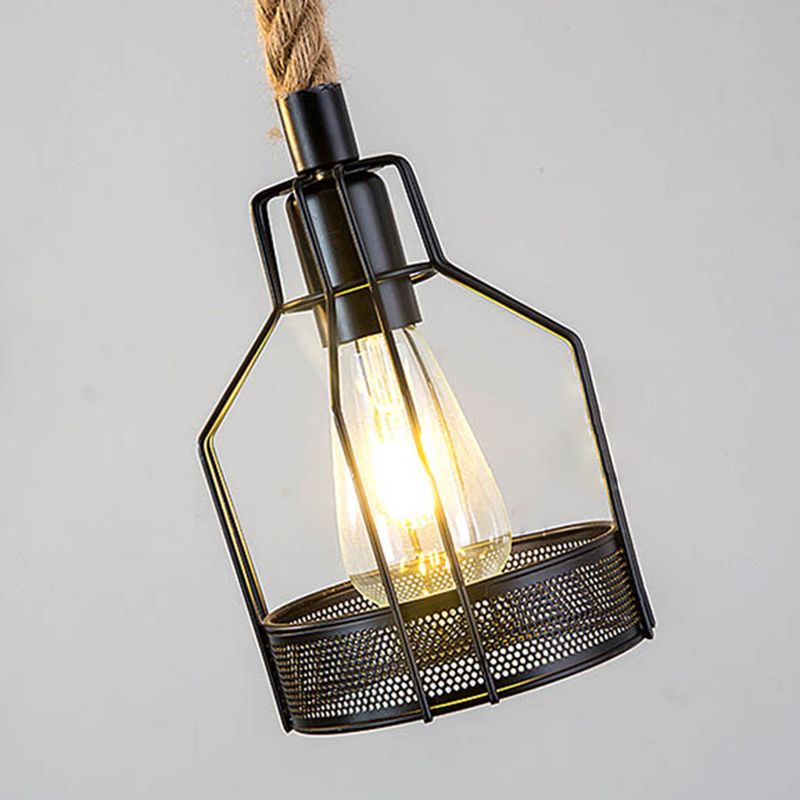 Illuminazione industriale dell'illuminazione dell'isola lampada a sospensione in rete per sala da pranzo