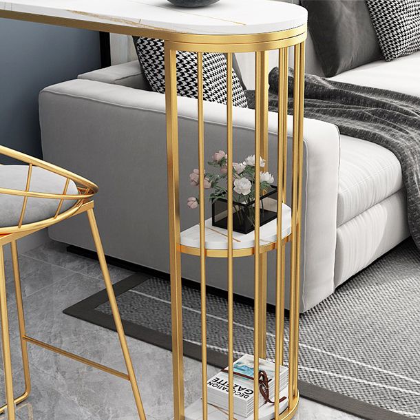 Free Form Pub Set 1/2/3 Pcs Metal and Velvet Bar Table and Stool Set