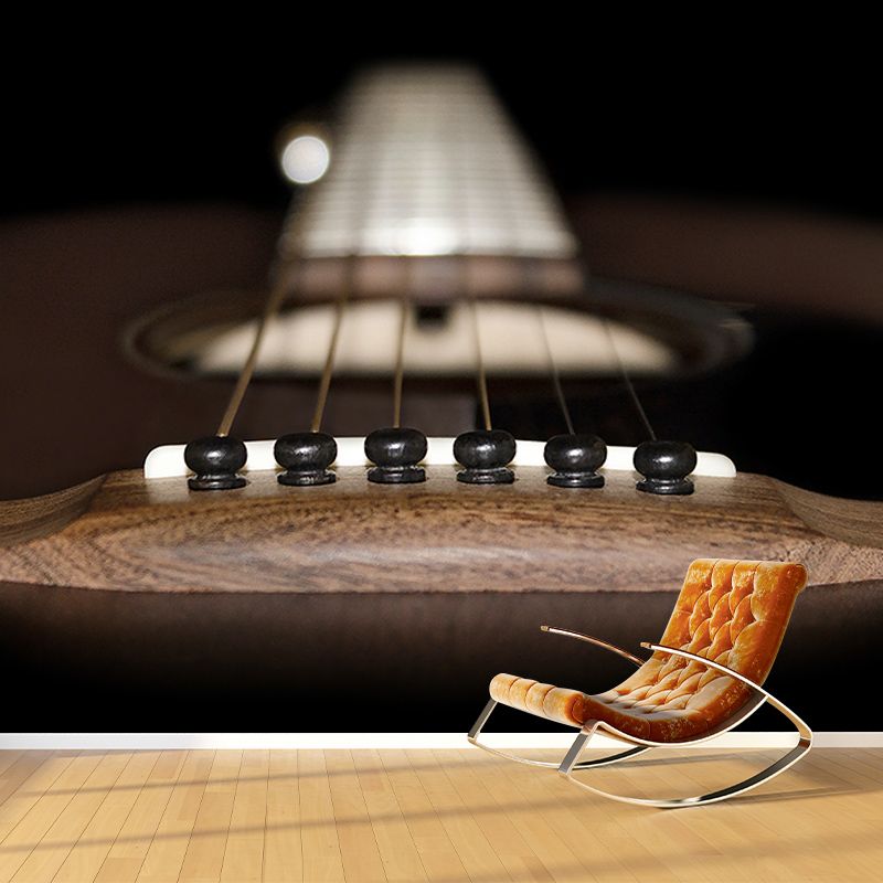 Washable Photography Mural Wallpaper Musical Instruments Indoor Wall Mural