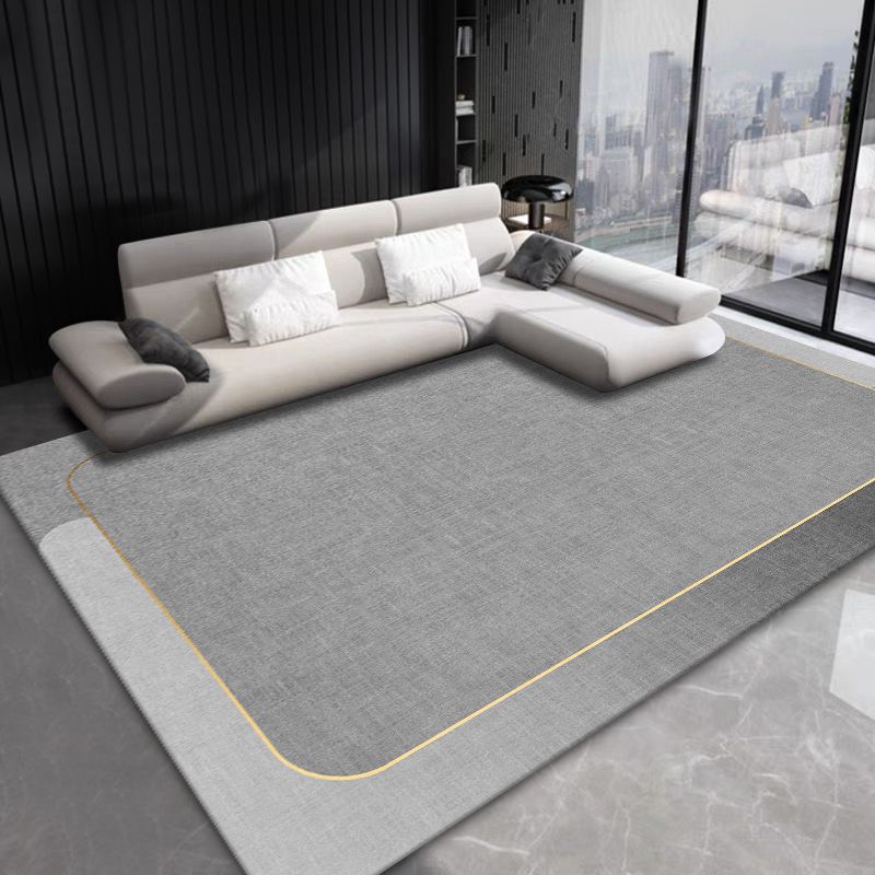 Modern woonkamer vloerkleed Prachtig wasbaar Wasbaar Truug Polyester Stain Resistant Area Tapijt