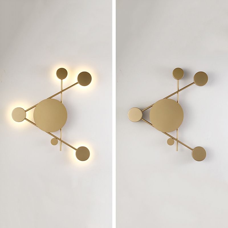 Unique Shape Wall Light Fixture Modern Wall Mounted Lighting for Living Room