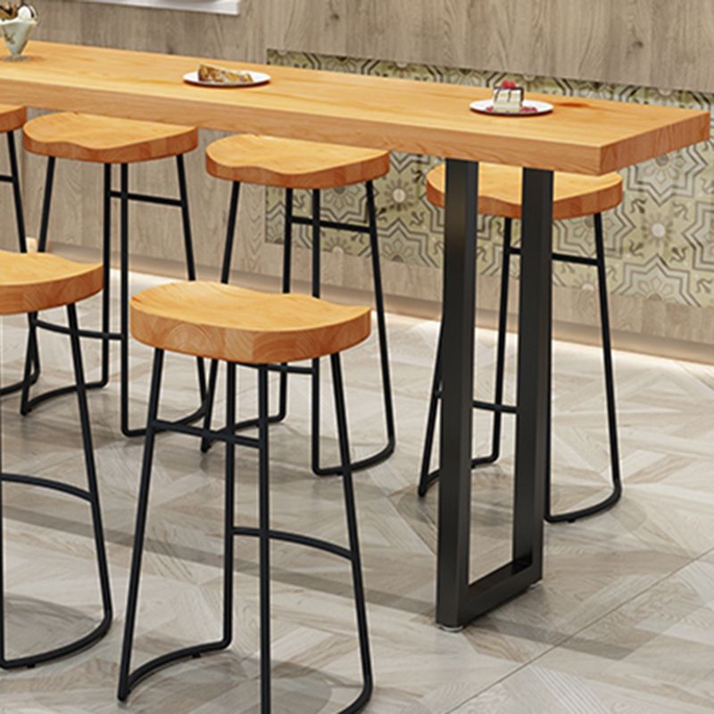 1/2/9 Pieces Contemporary Solid Wood Bar Set for Living Room