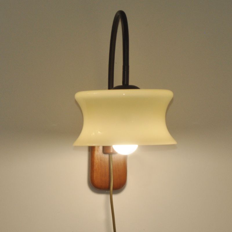 Modern Sconce Light Fixture Glass Shade Wall Light Sconce for Bedroom