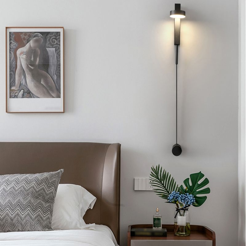 Runde Form Metallwand Licht moderner Stil 1 Lichtwandhalterung Licht