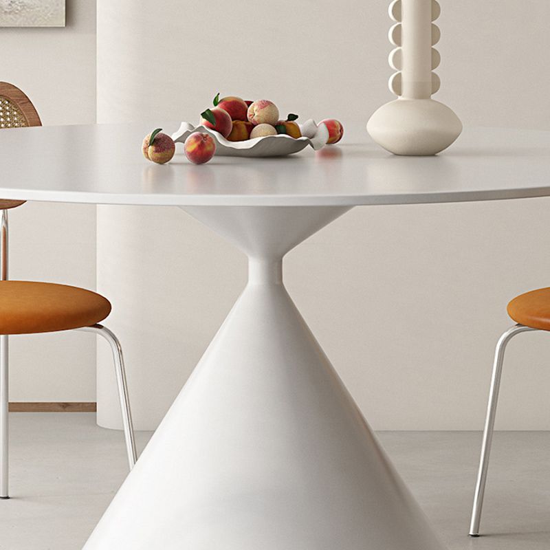 Modern 1/3/4/5 Pieces Dining Set Stone Round Dining Table for Kitchen