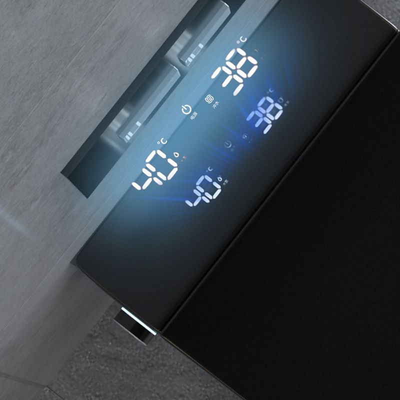Modern Siphon Jet Flush Toilet One-Piece Wall Mount Toilet for Bathroom