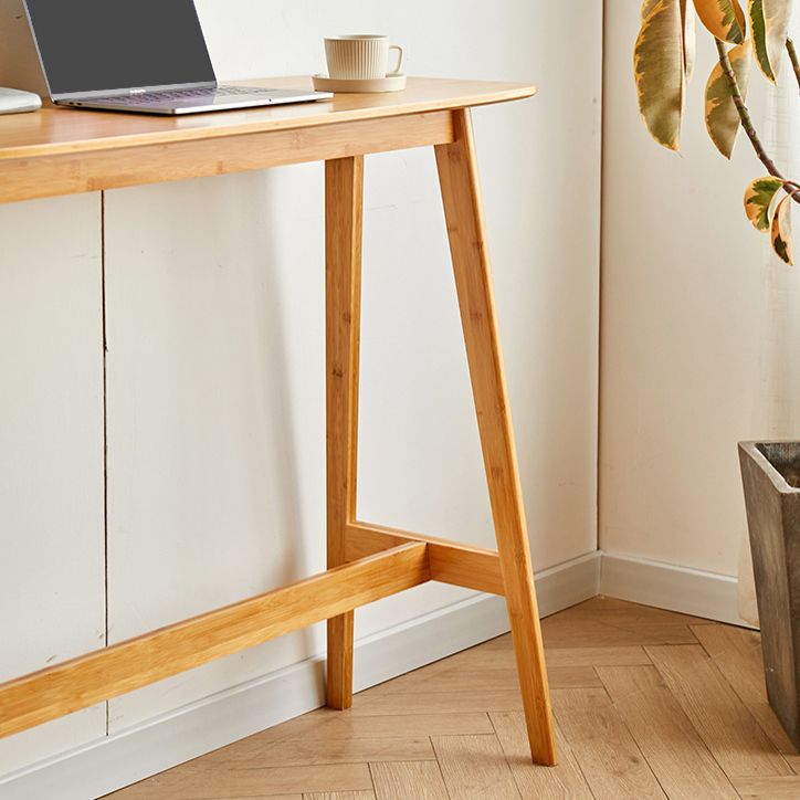 Modena Rectangular Pub Table Set 1/2/3 Pieces Wooden Counter Table with High Stools