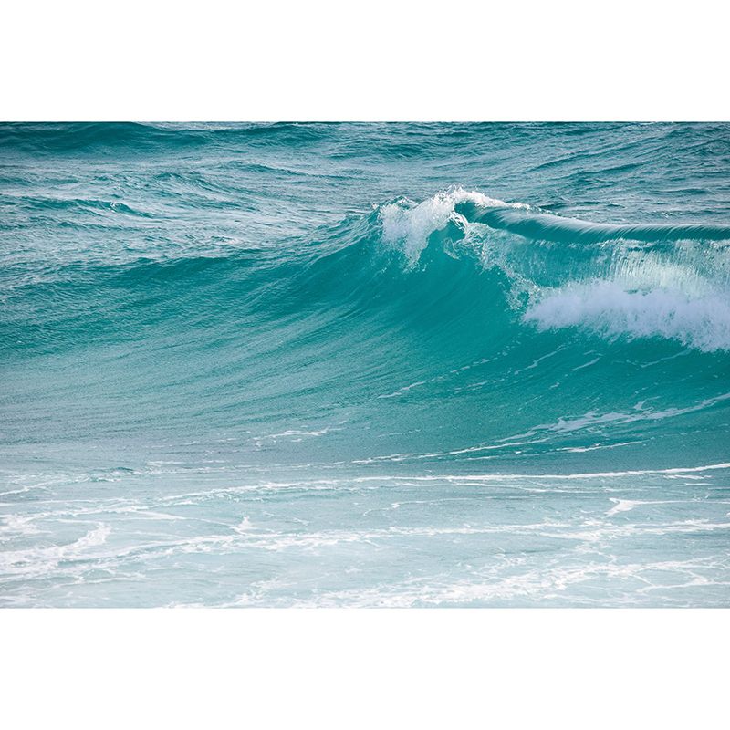 Photography Sea Mural Wall Covering for Living Room Eco-friendly for Decoration