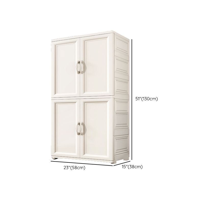 Rectangular Plastic Storage Cabinet Teen Style Bedroom Wardrobe