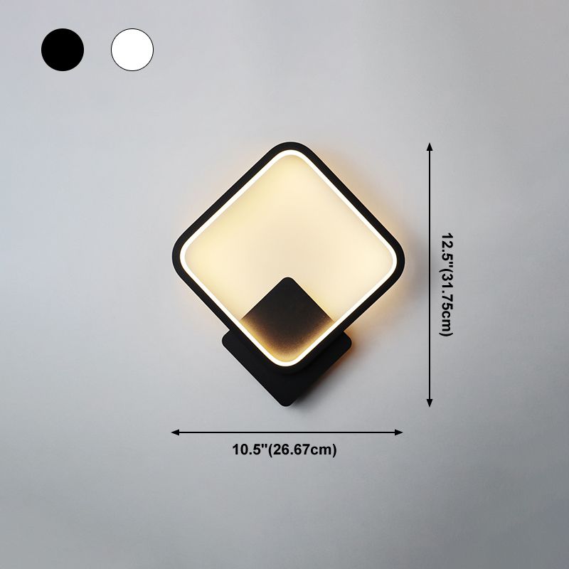 Nordic Metal Mur Light Geométric LED Murce Murce pour la chambre du salon