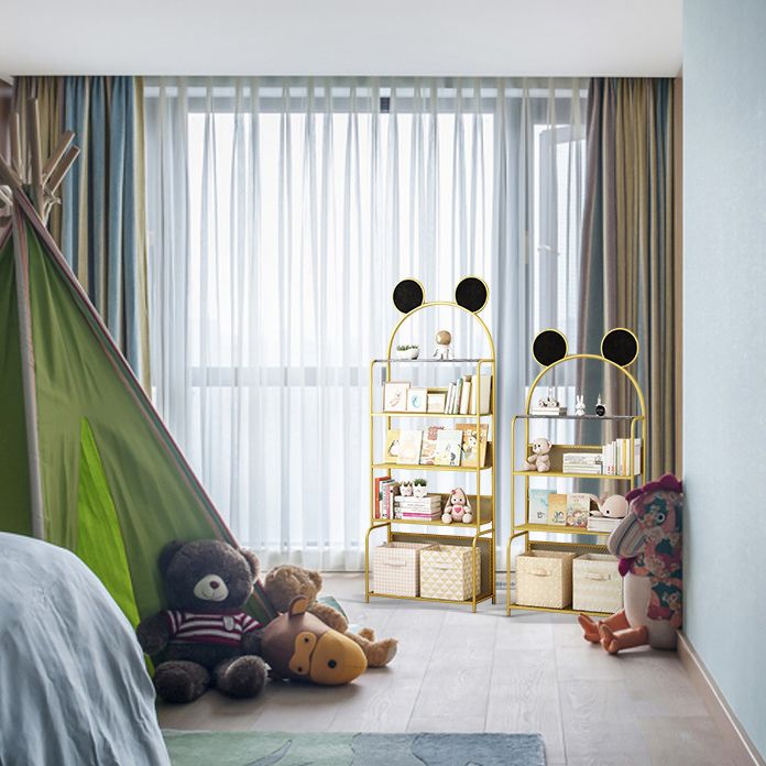 Libreria montata a parete libreria in stile scandinavo per la sala da studio dell'ufficio per la casa