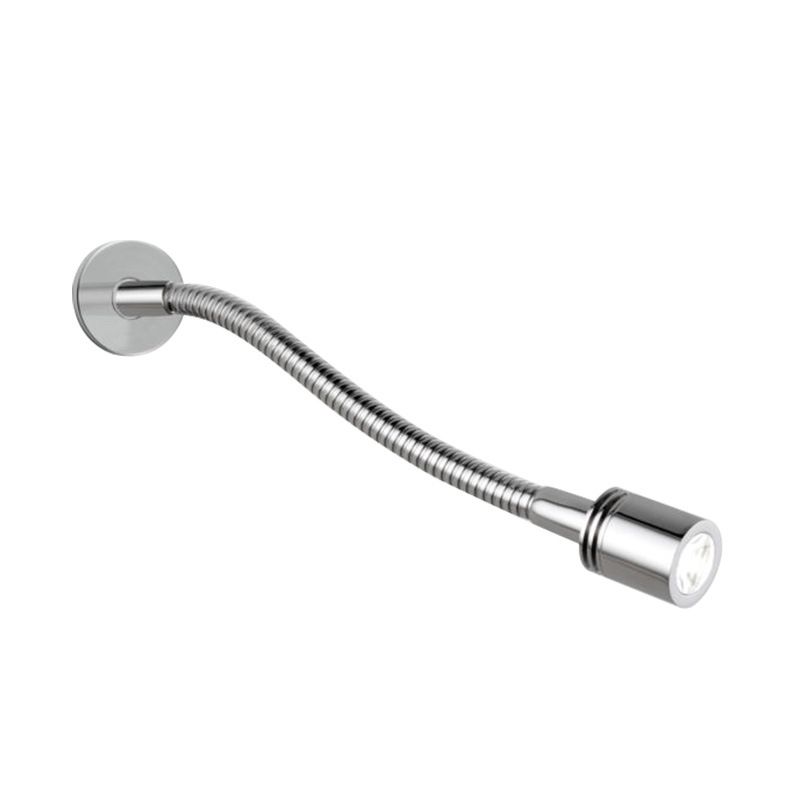 Modern Simple Metal Wall Light Cylinder Shape Adjustable LED Wall Lamp for Bedroom