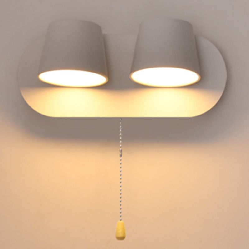 3/2/1 Kopfbeleuchtung Einfachheit Leuchte Leuchte in Schwarz/Weiß für Schlafzimmer