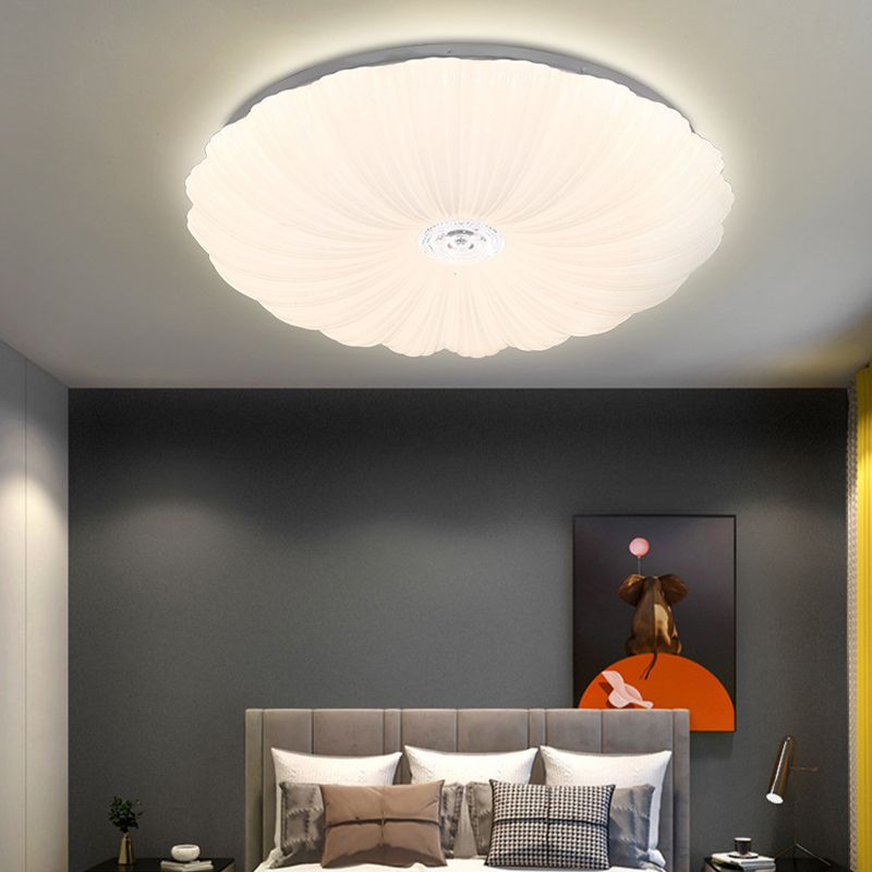 Modernism Flush Mount Acrylic LED Ceiling Light Fixture for Bedroom
