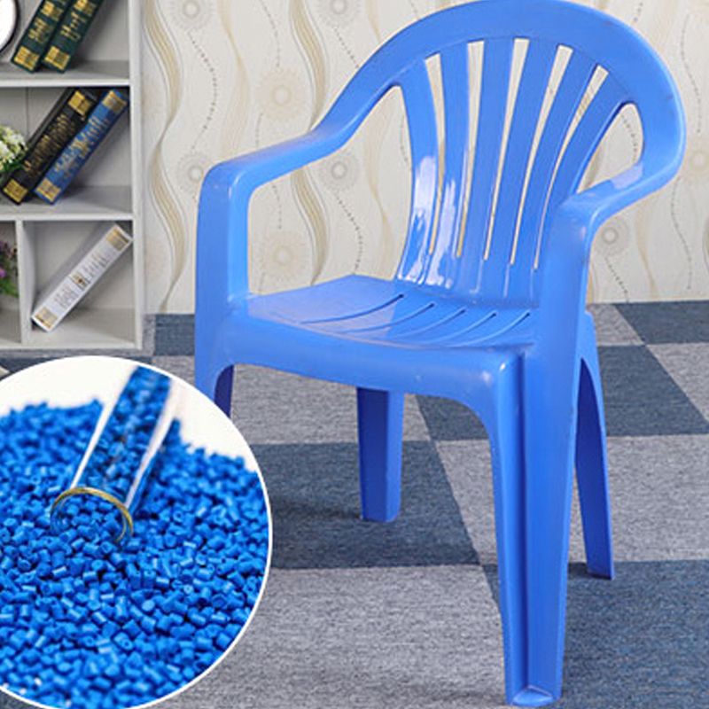 Sillón de estilo contemporáneo con respaldo de listones de plástico, silla auxiliar de comedor apilable