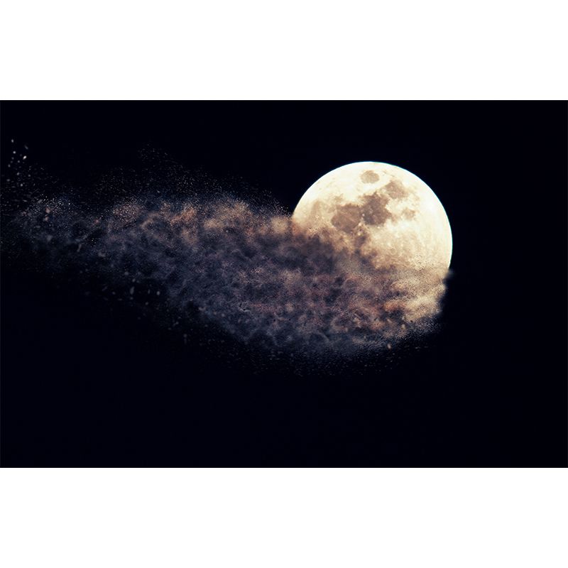 Deep Space Removable Wall Art Decor for Office Apartment, Moisture Resistant