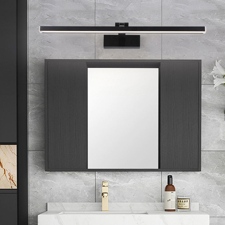 Modern Minimalist Style Linear Wall Mounted Vanity Lights Metal Vanity Lamp