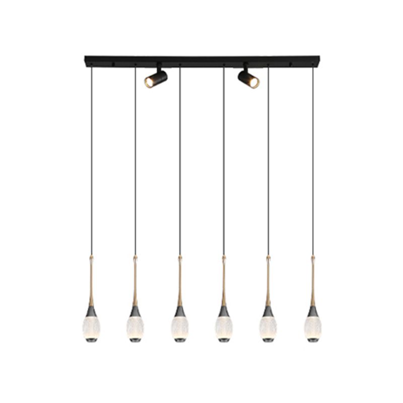 Unique Shape Island Lights Contemporary Style Metal Island Lighting