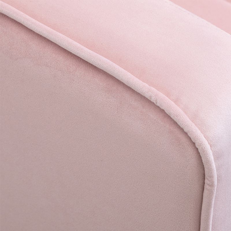 Scandinavian 30"Wide Sewn Pillow Back Square Arm Wingback Chair