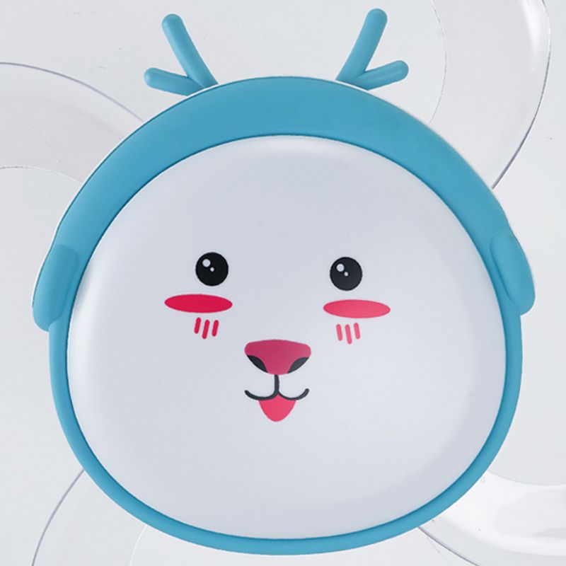 Cartoon Children dormitorio colgante ventilador de ventilador de ventilador de animales semi rascilla de techo luz de techo
