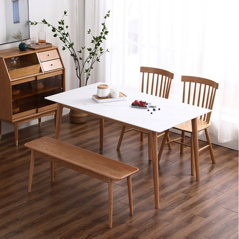 Moderno 1/2/4/5 Piezas Conjunto de comedor de comedor de madera maciza/Artículos separados