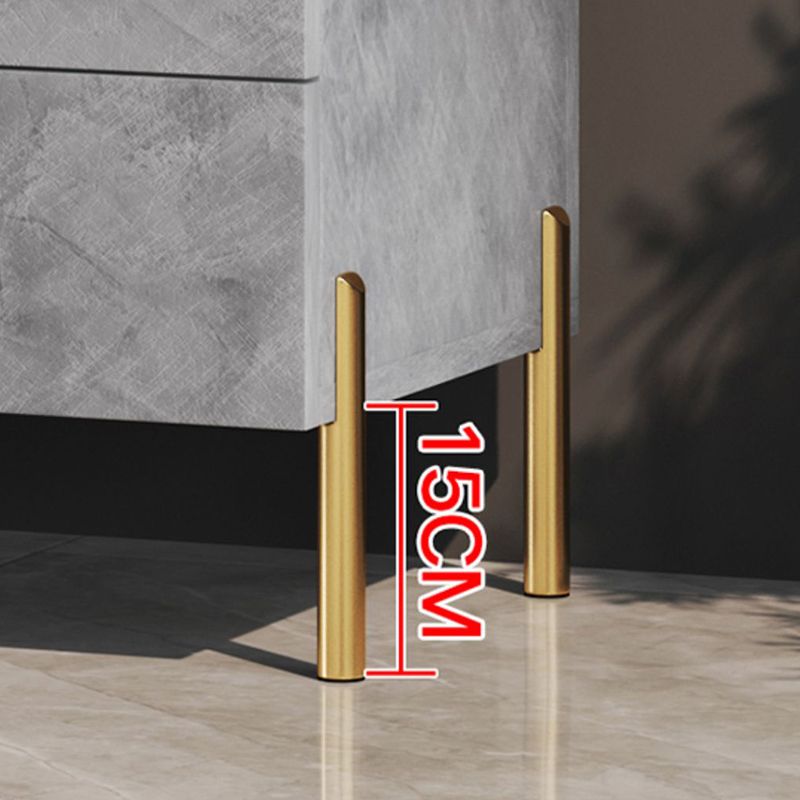 Contemporary Glam Double Dresser Wood Storage Chest Dresser for Home Office