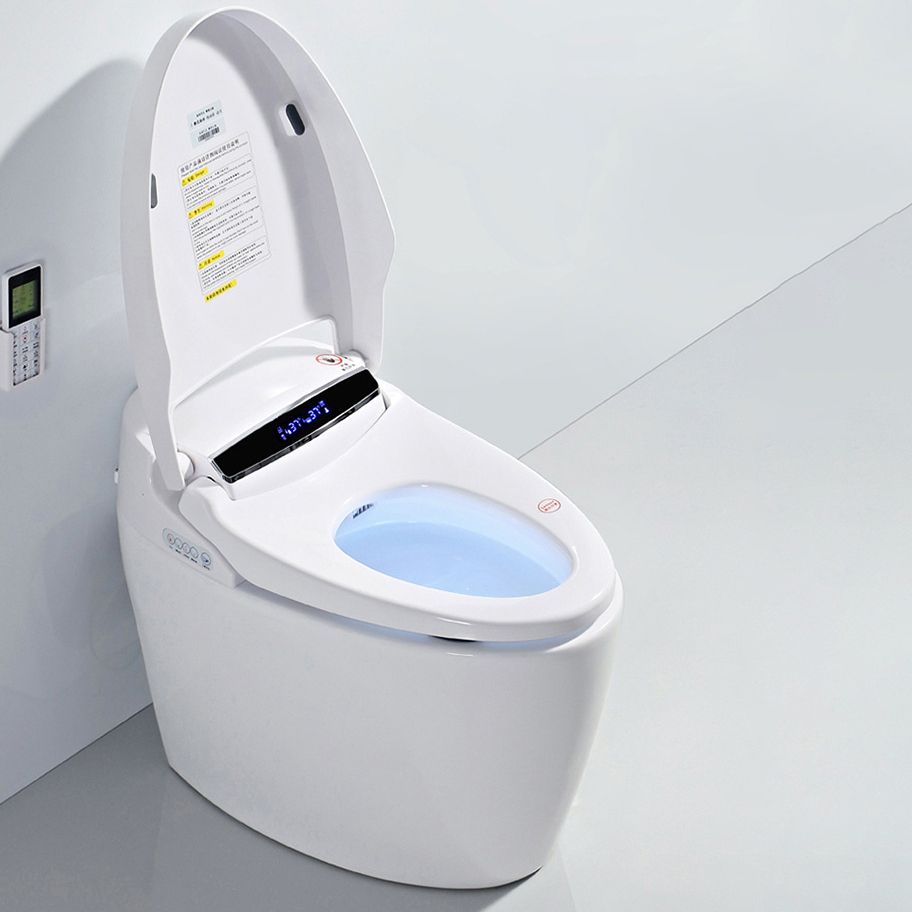 Modern Concealed Tank Toilet Bowl Siphon Jet Toilet with Slow Close Seat for Bathroom
