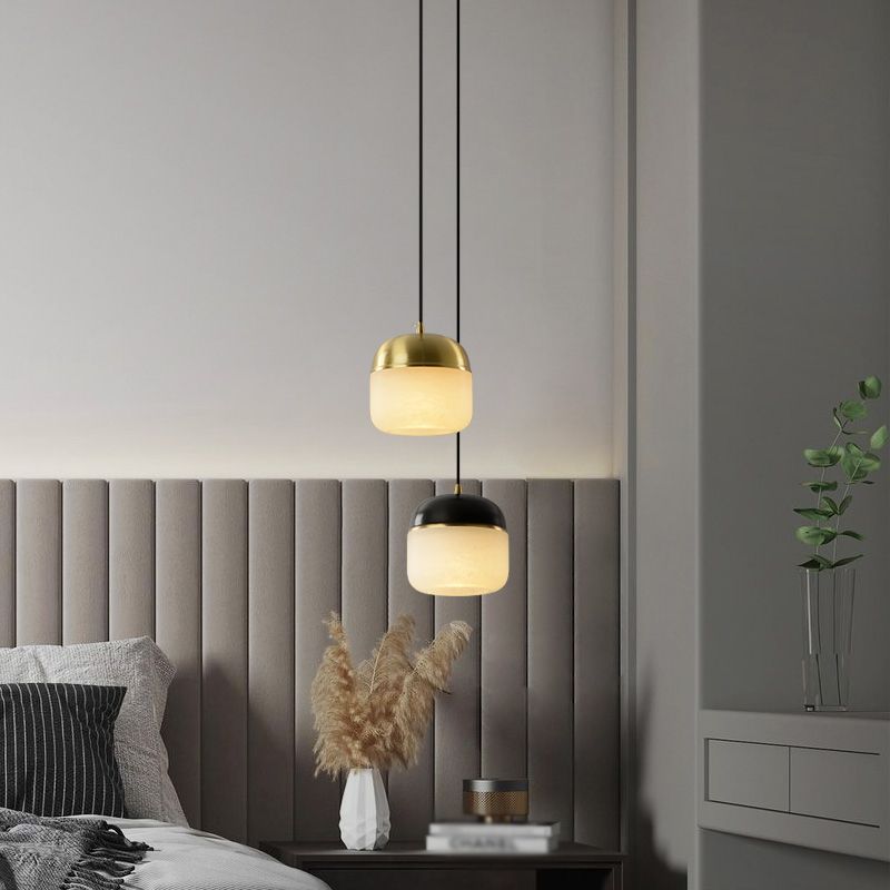 Techo de lámpara LED de mármol contemporánea para el comedor de la sala de estar