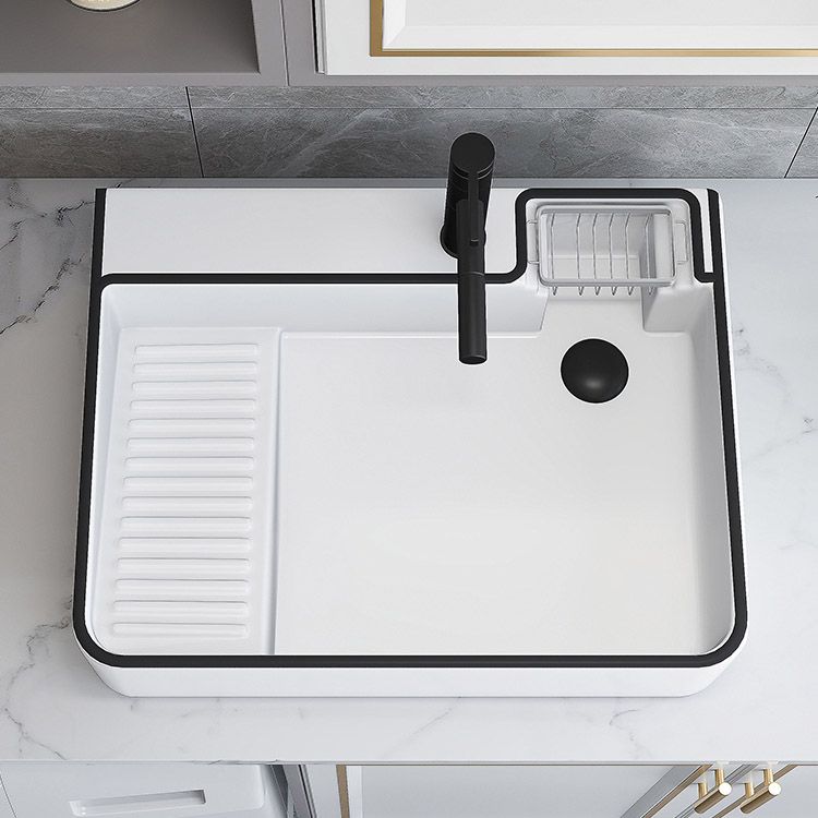 Porcelain Trough Bathroom Sink Traditional Trough Bathroom Sink With Basin