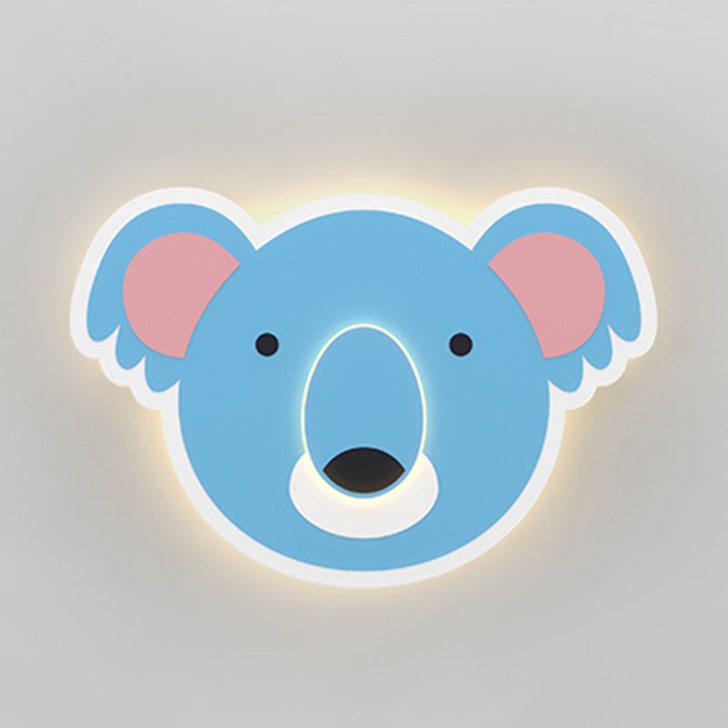 Cartoon Wall Light Fixture Modern Style Metal Wall Mount Lighting