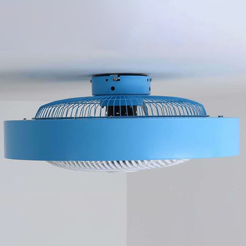 Lámpara de montaje de lavado de led redondo lámpara de ventilador de metal moderno accesorio de luz semi descarga