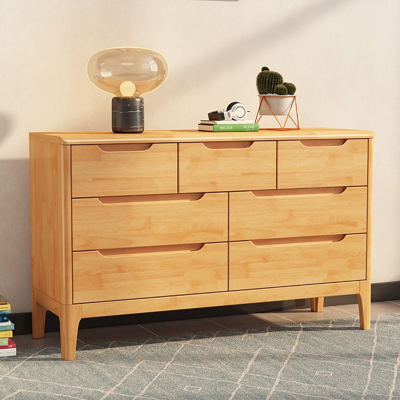 Rectangular Wood Chest Modern Style 5/6/7 - Drawer Accent Chest