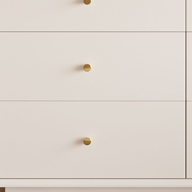 Classic Glam Storage Chest Dresser Wooden Dresser for Bedroom