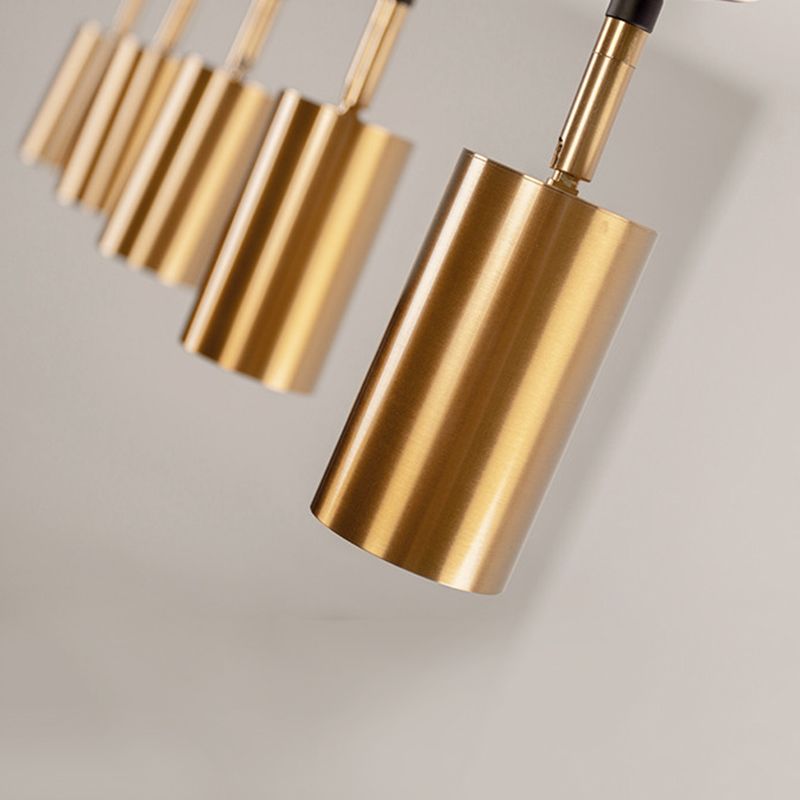 Linea de iluminación de la isla lineal colgante lineal lsland iluminación de la isla colgante luces en metal