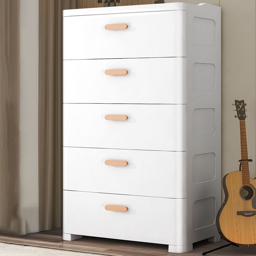 Contemporary Lingerie Chest  Plastic Chest with Drawers for Bedroom
