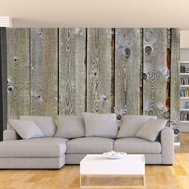 Wood Texture Wall Mural Wallpaper Stain Resistant Wall Decor for Sleeping Room