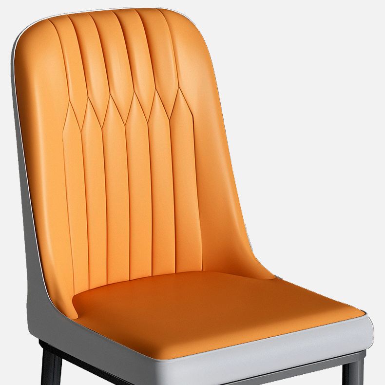 Rectangle Modern DiningRoomTableSet Sintered Stone Top DiningSet with Metallic 4 Legs Base