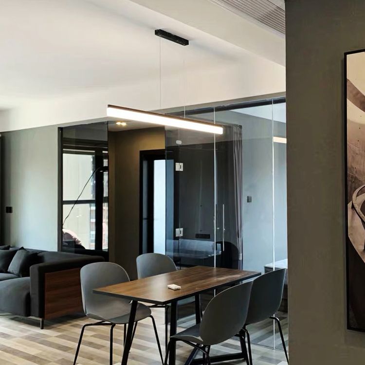 Luci del lampadario dell'isola moderna LED LED AFFEFIZIONE APPLICO LAGUE PER LA PAGA