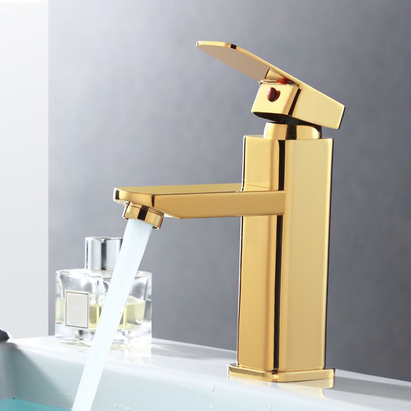 Vessel Sink Bathroom Faucet Lever Handle Low Arc Vessel Faucet