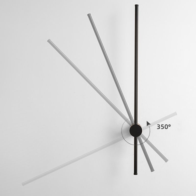 Linear Wall Light Fixture Modern Style LED Wall Light Sconce for Living Room