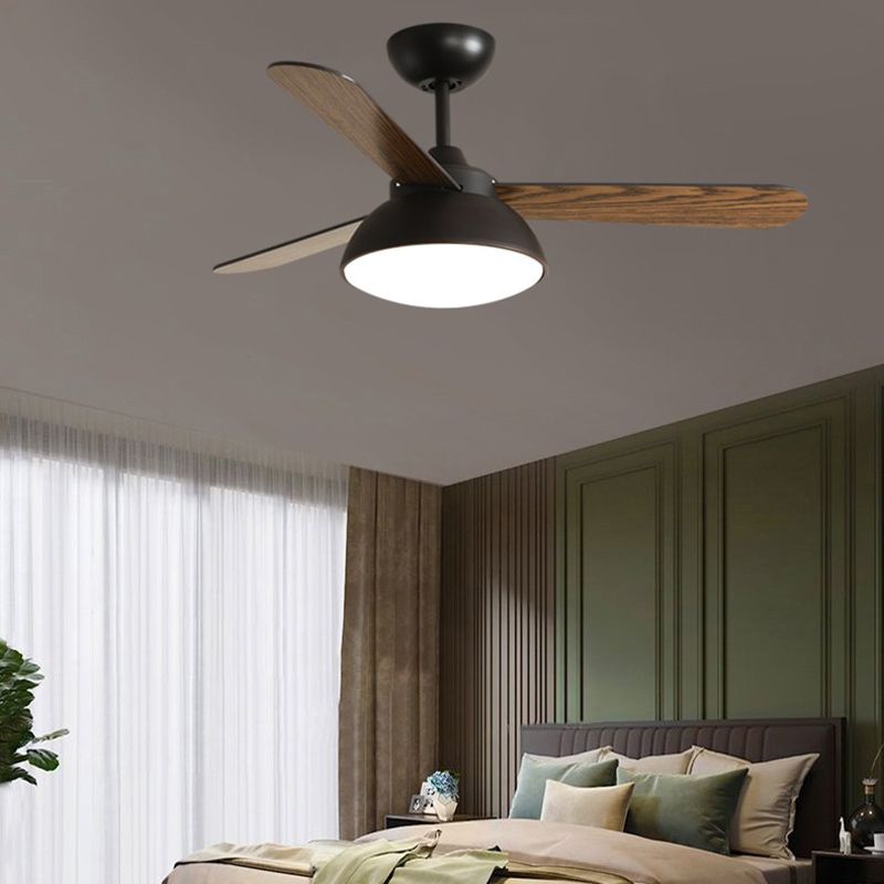 Modern Style Ceiling Fan Lighting Metal 1 Light Ceiling Fan Lighting for Children's Room