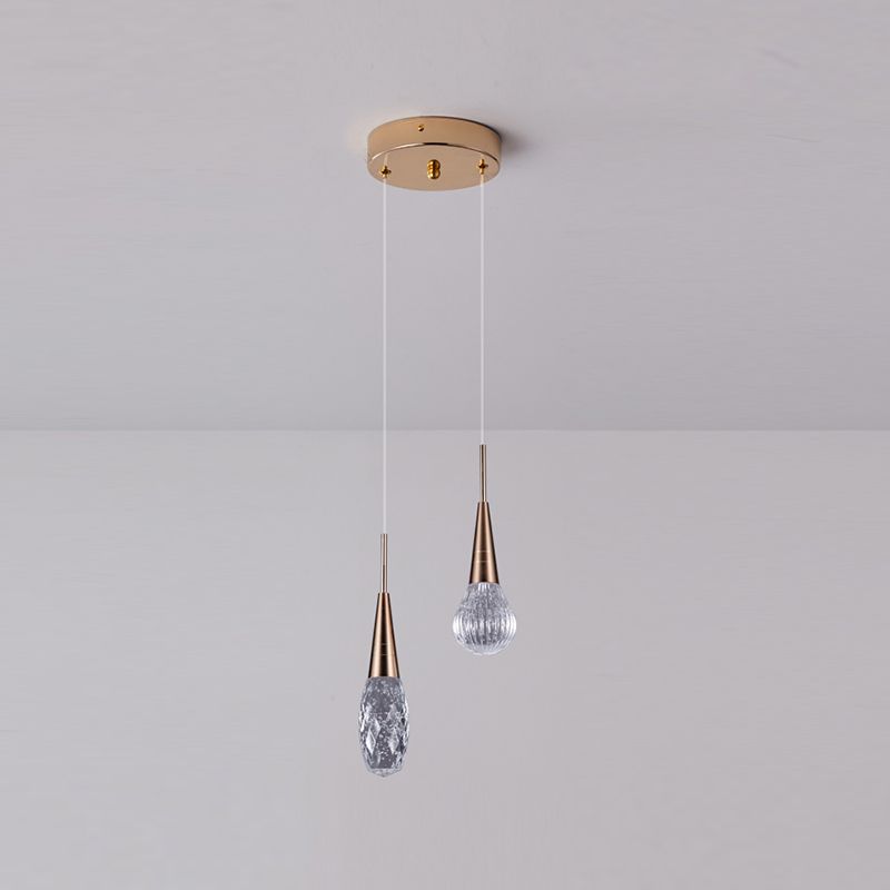 Lumières suspendues de ménage minimaliste