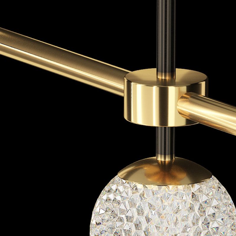 Fixes d'éclairage de l'île en acrylique Globe