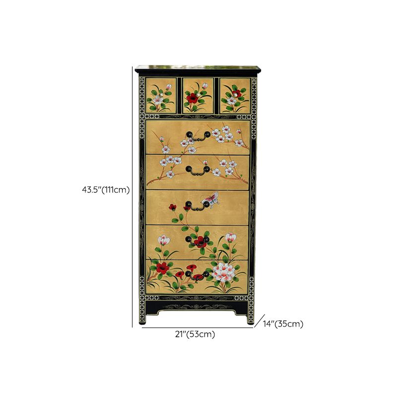 American Traditional Storage Chest Dresser Solid Wood Storage Chest